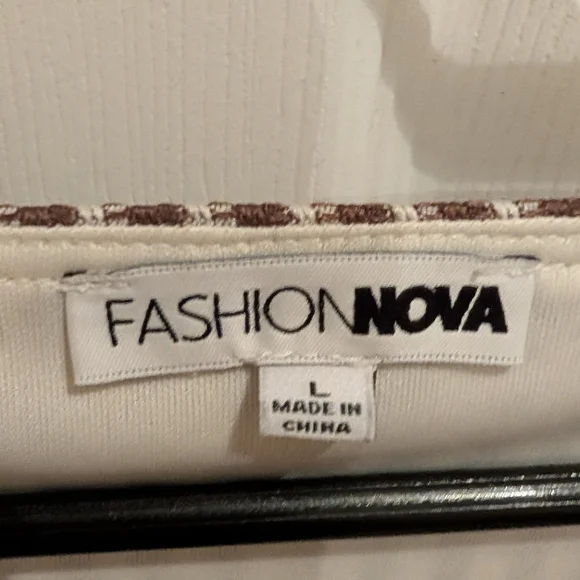 Fashion Nova Black and White Houndstooth Dress - Picture 2 of 2